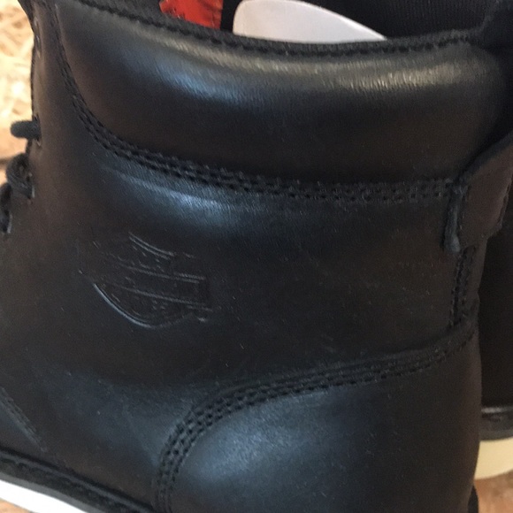 Harley Davidson men’s leather motorcycle boot - Picture 11 of 13